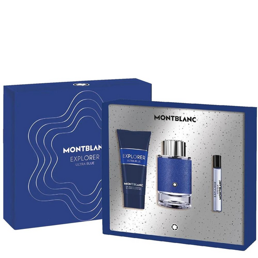 Montblanc - Explorer Ultrablue - Eau de Parfum 100ml + EDP 7.5ml + Gel Douche 100ml