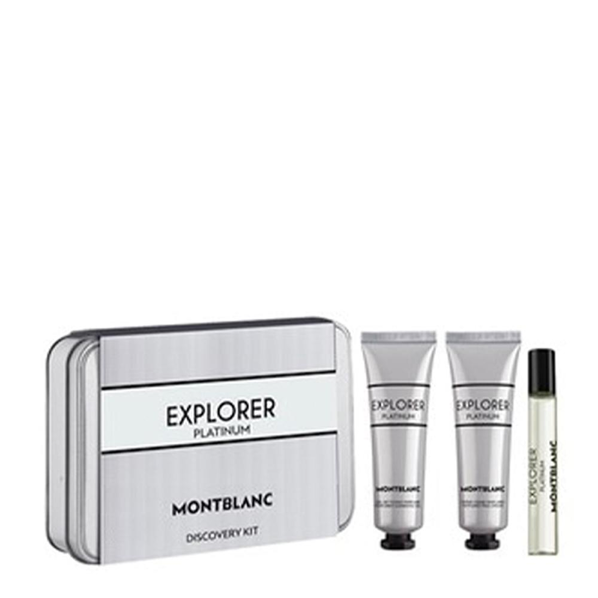 Montblanc - Explorer Platinium - EDP 7.5ml + Crème 30ml + Gel Douche 30ml