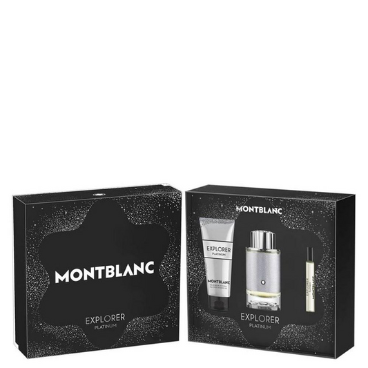 Montblanc - Explorer Platinium pour homme EDP 100ml + Edp 7.5ml