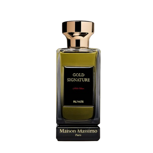 Maison Massimo - Gold Signature - Extrait de Parfum Mixte