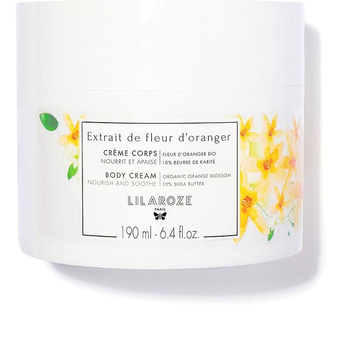 Lilaroze Paris - Crème Corps Extrait de Fleur D'oranger Bio