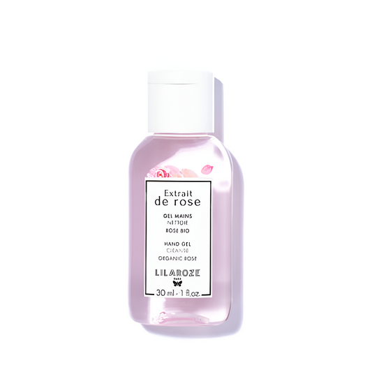 Lilaroze Paris - Gel Mains Nettoyant Extrait de Rose