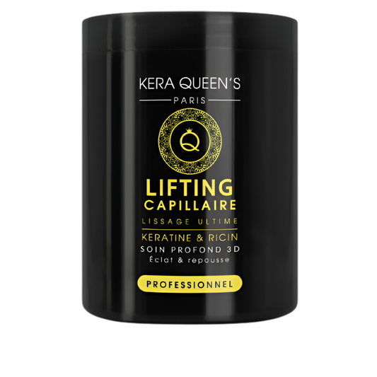 Kera Queen's - Soin Lifting Kératine & Ricin Lissage Ultime