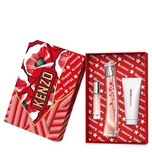 Kenzo - Coffret Ikebana EDP 75ml + Body Lotion 75ml + EDP 10ml