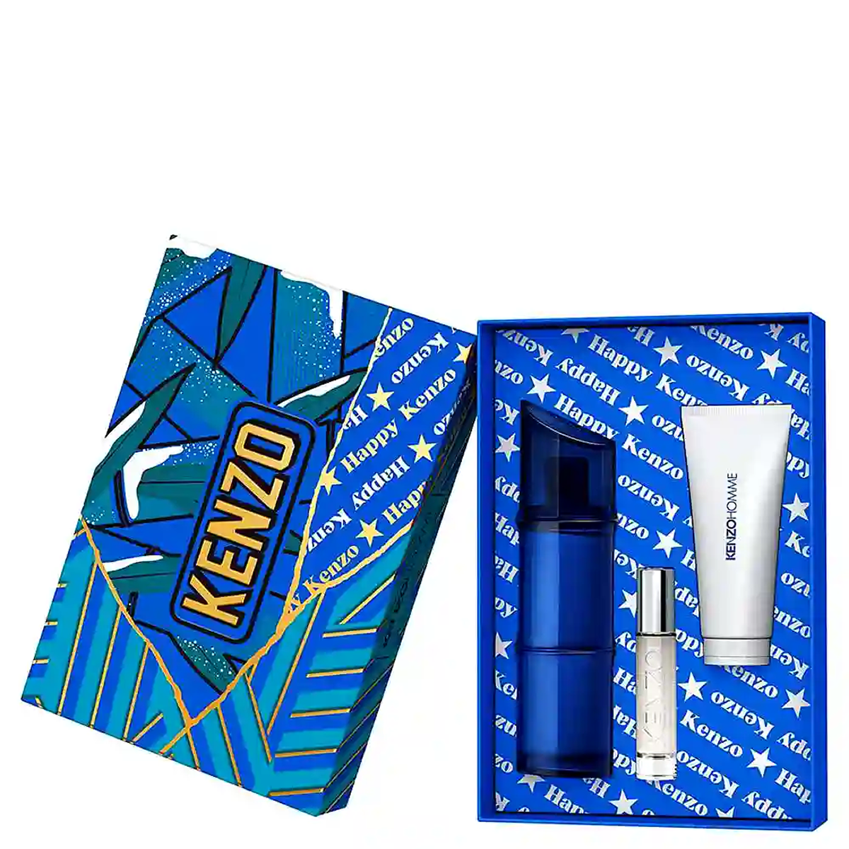 Kenzo - Coffret homme Intense Eau de Toilette 110ml + Gel Douche 75ml + EDT 10ml