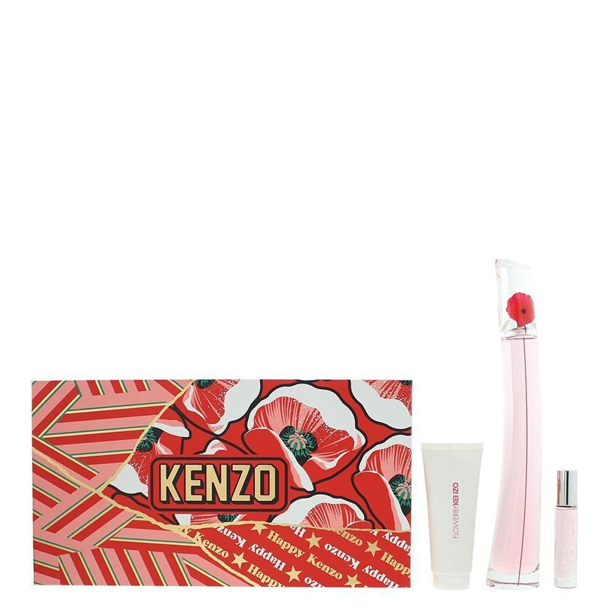 Kenzo - Coffret Poppy Bouquet Eau de Parfum 100ml + Lait de Corps 75ml + EDP 10ml