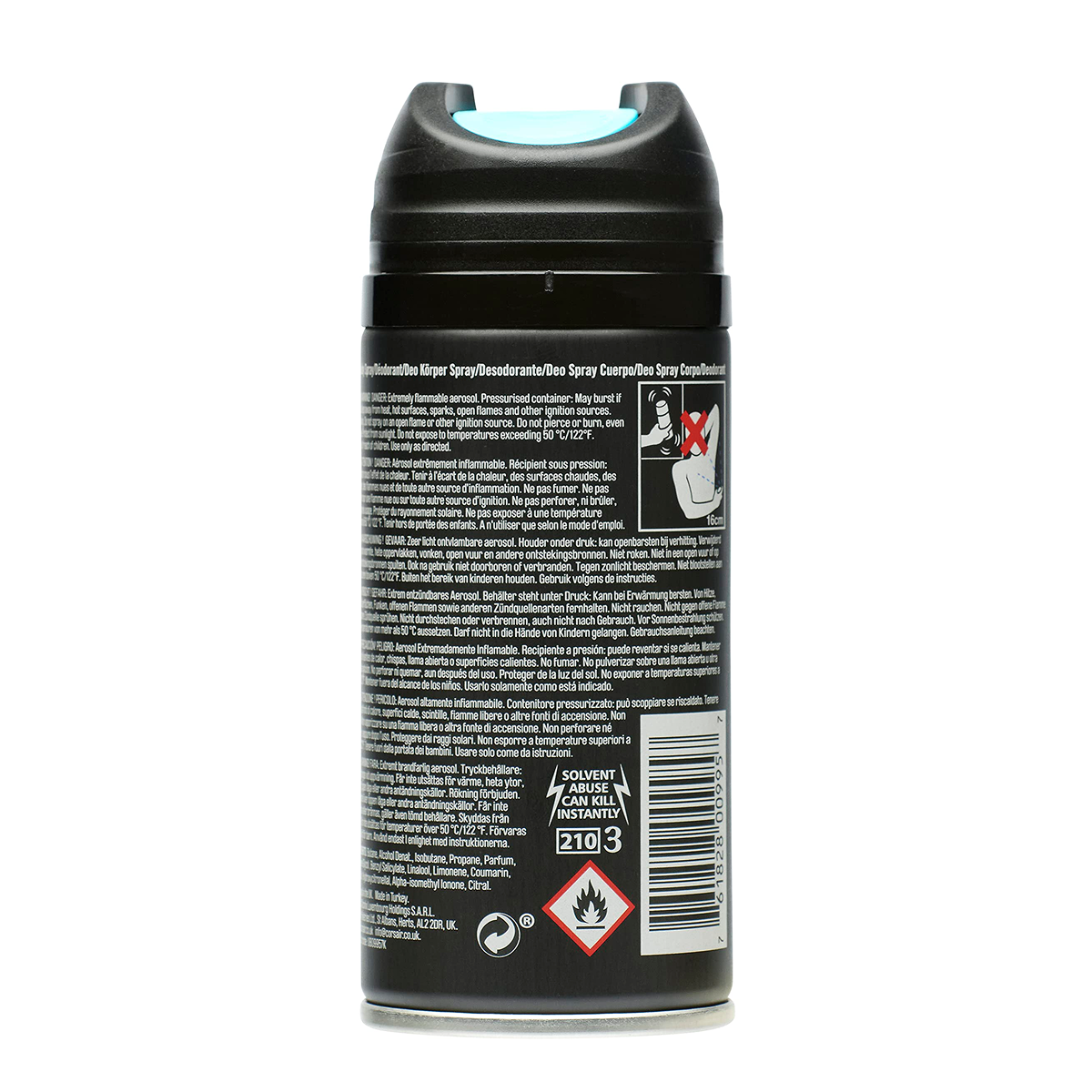 Umbro - Ice - Déodorant Spray pour Homme