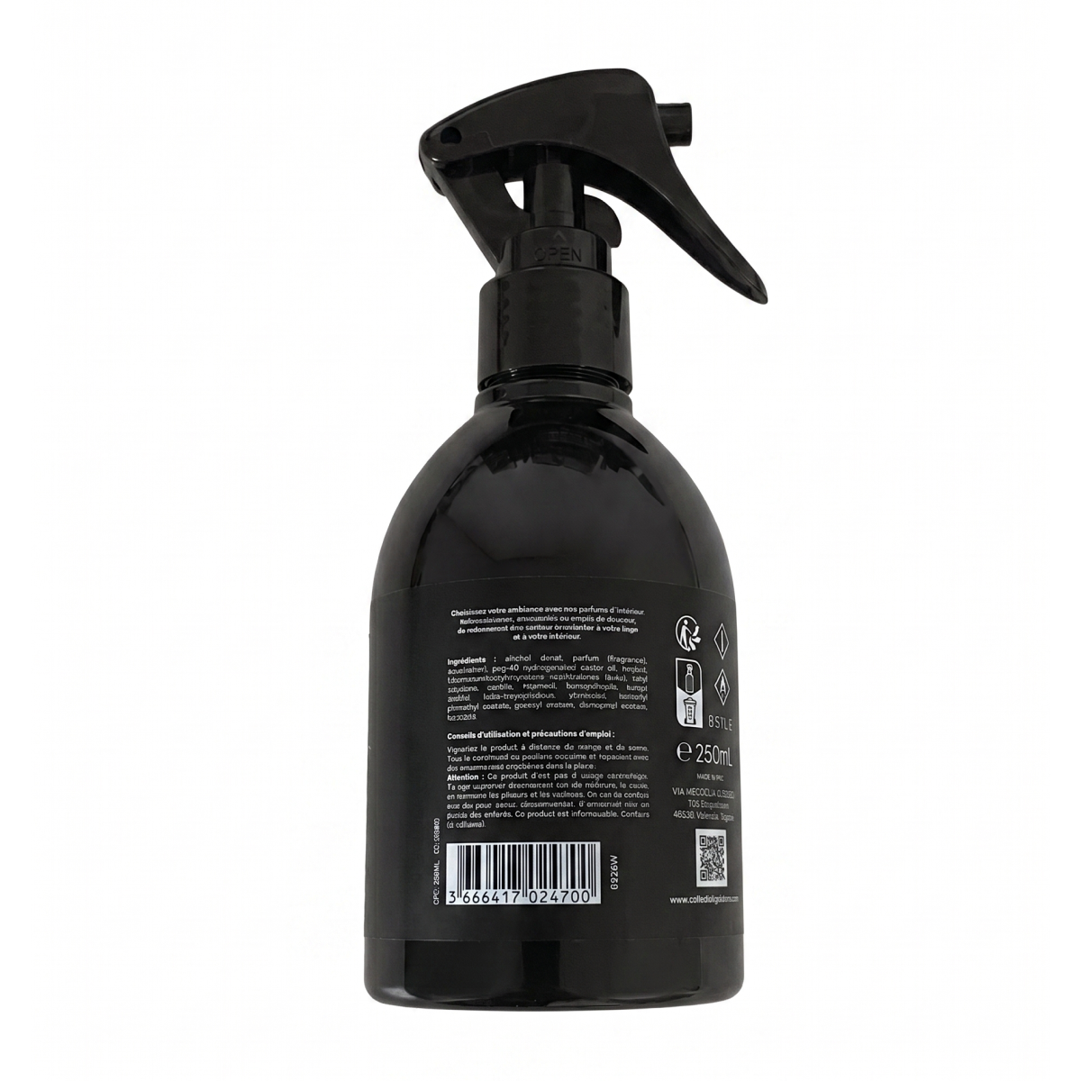 Collection Platinium - Monoi Sucré - Spray D'Interieur Parfum D'ambiance