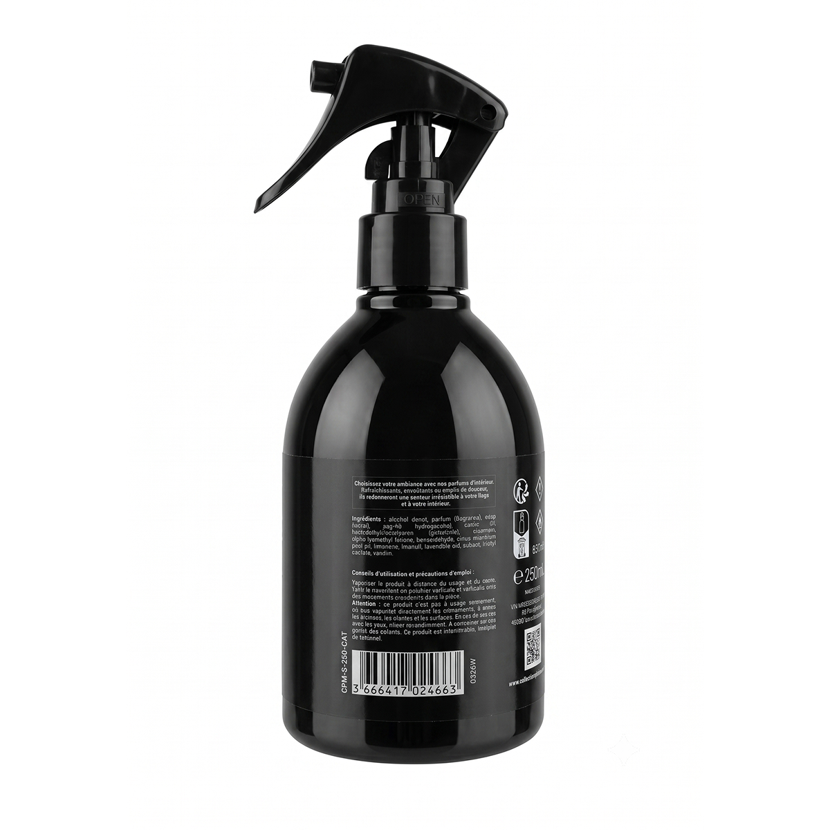 Collection Platinium - Caramel Latte - Spray D'Intérieur Parfum D'ambiance