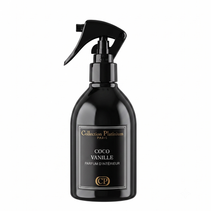Collection Platinium - Coco Vanille - Spray D'Intérieur Parfum D'ambiance