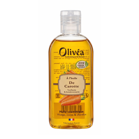 Olivéa - Huile de Carotte - Huile Tonifiante & Autobronzante