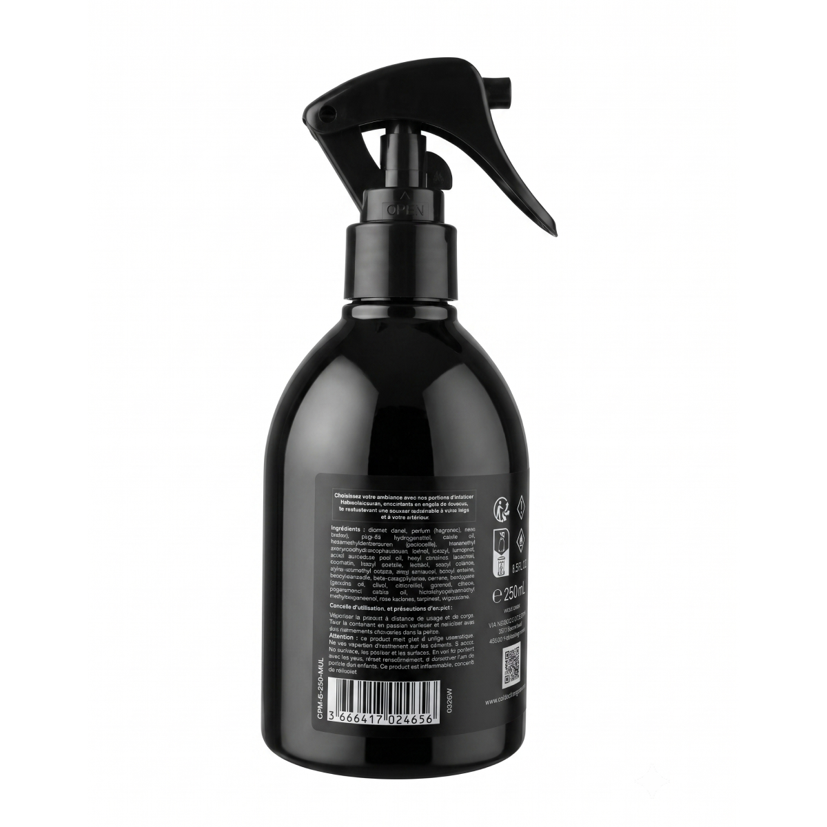 Collection Platinium - Mula Precieux - Spray D'Interieur Parfum D'ambiance