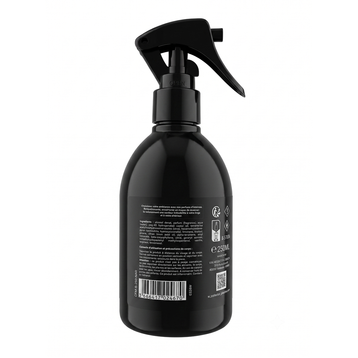 Collection Platinium - Sweet Marshmallow - Spray D'Interieur Parfum D'ambiance