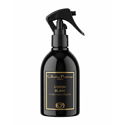 Collection Platinium - Coton Blanc - Spray D'Interieur Parfum D'ambiance