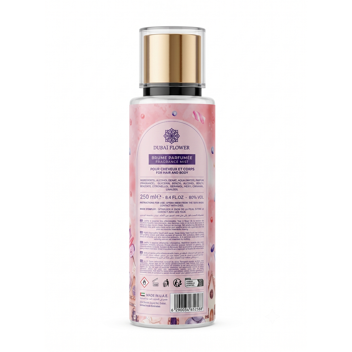 Dubai Flower - Marhsmallow Peach - Brume Parfumée