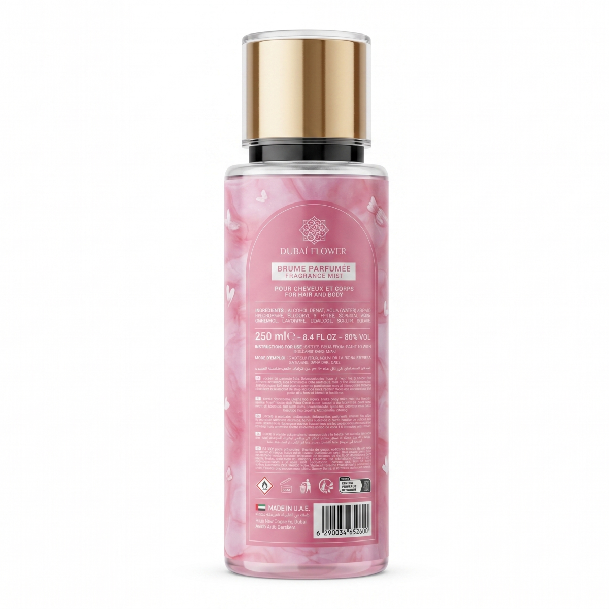 Dubaï Flower - Marshmallow Bonbon - Brume Parfumée pour Femme
