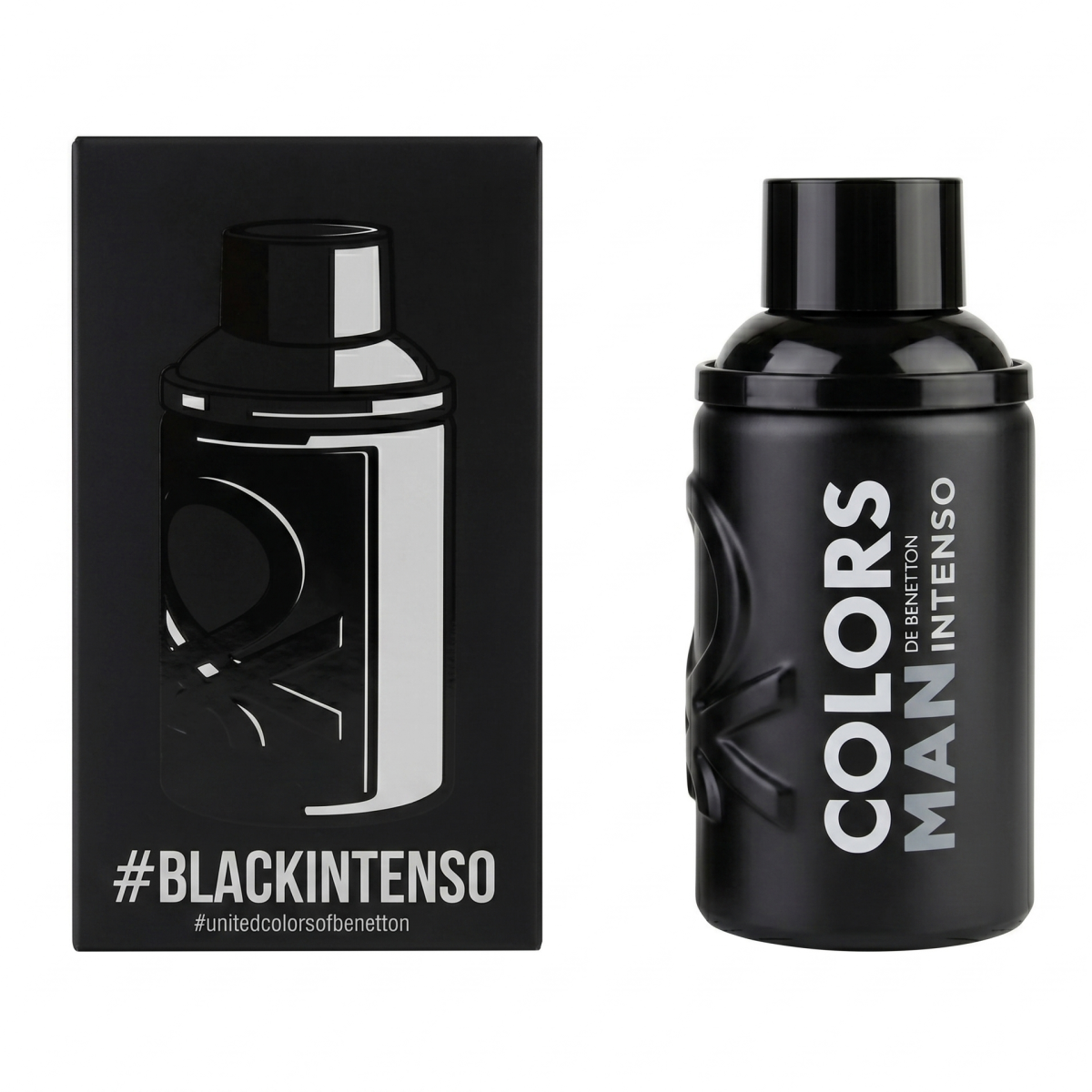 Bennetton - Colors Black Intenso - Eau de Parfum pour Homme
