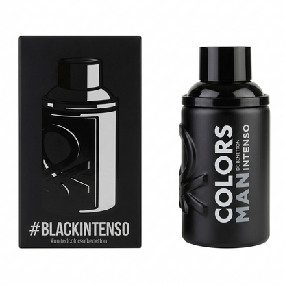 Bennetton - Colors Black Intenso - Eau de Parfum pour Homme