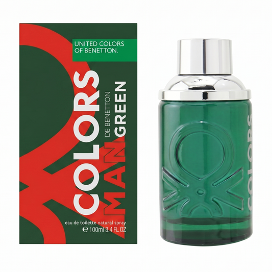 Benetton - Colors Green - Eau de Toilette pour Homme