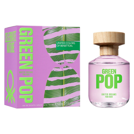 Benetton - United Dreams Green Pop - Eau de Toilette pour Femme