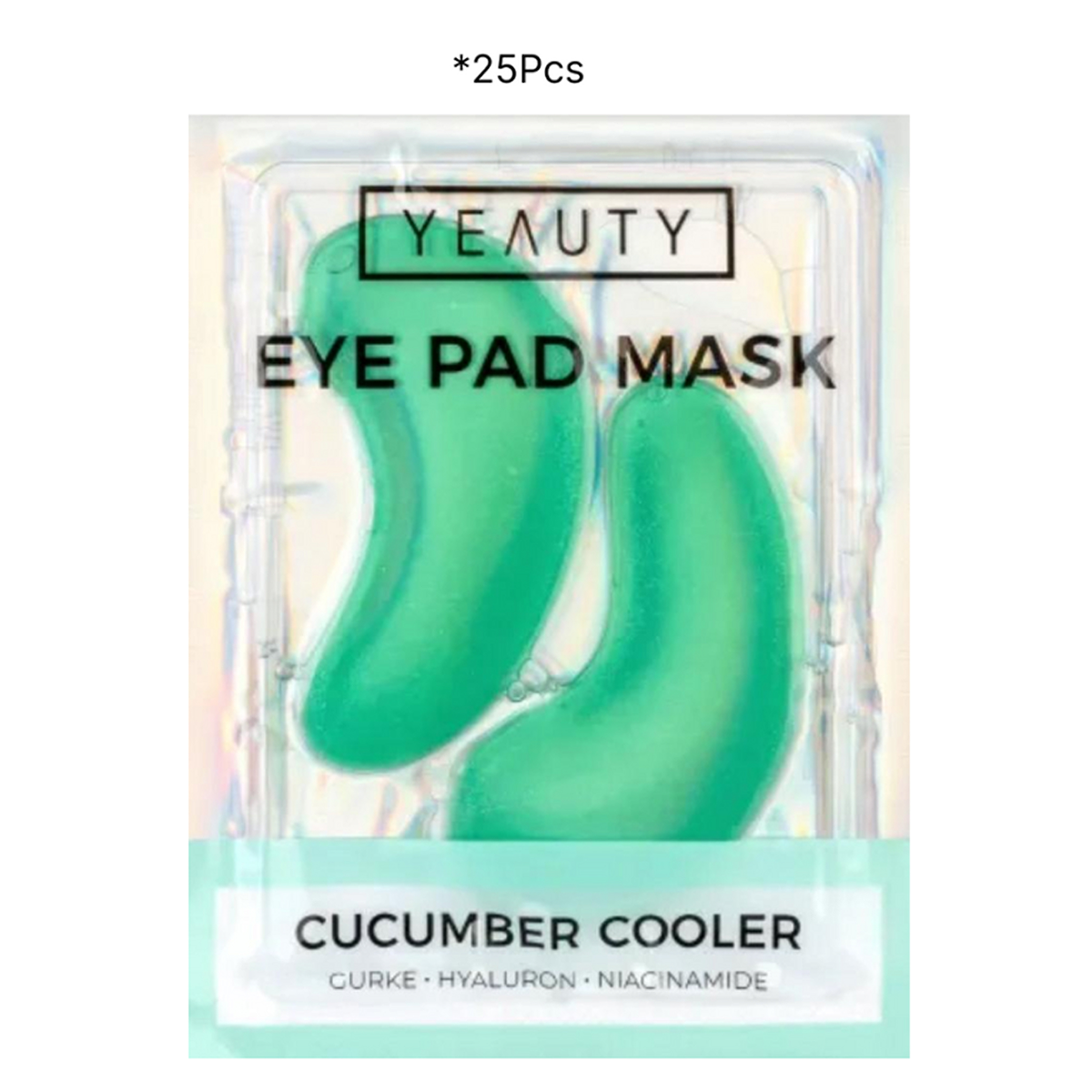 Yeauty - Cucumber Cooler - Masque Des Yeux 25 Unités