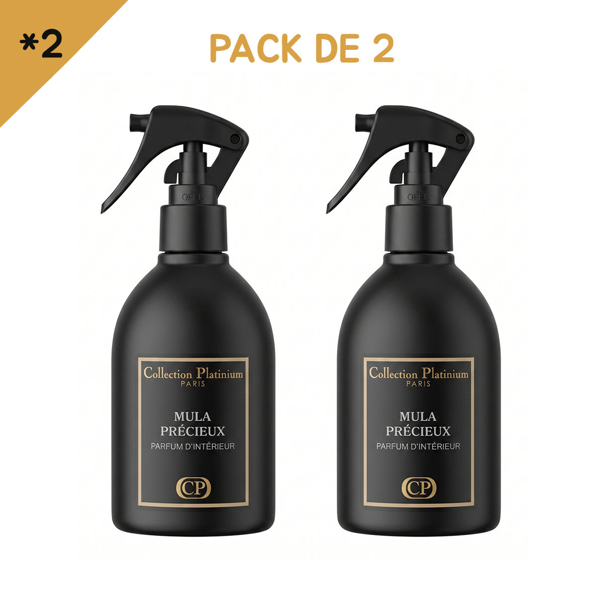 Collection Platinium - Mula Precieux - Spray D'Interieur Parfum D'ambiance