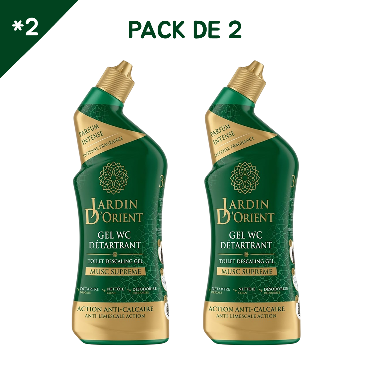 Jardin d'Orient - Musc Suprême - Nettoyant Toilette