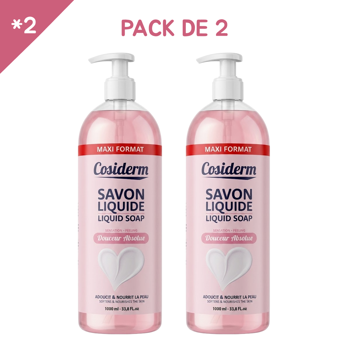 Cosiderm - Douceur Absolue - Savon Liquide Maxi Format