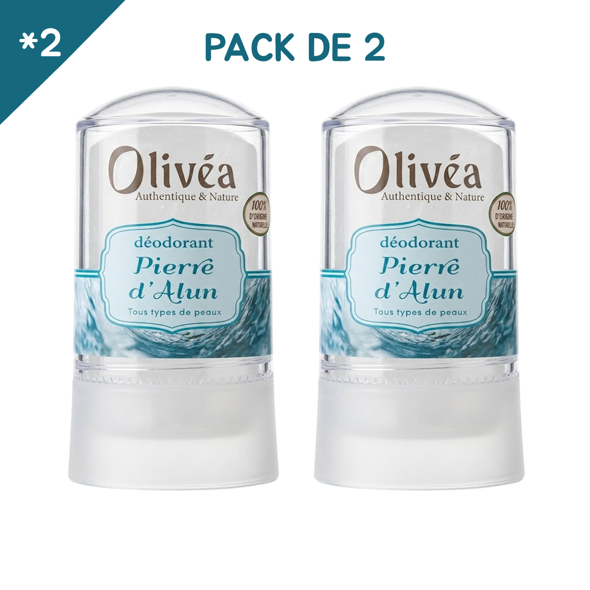 Olivéa - Pierre d'Alun - Déodorant