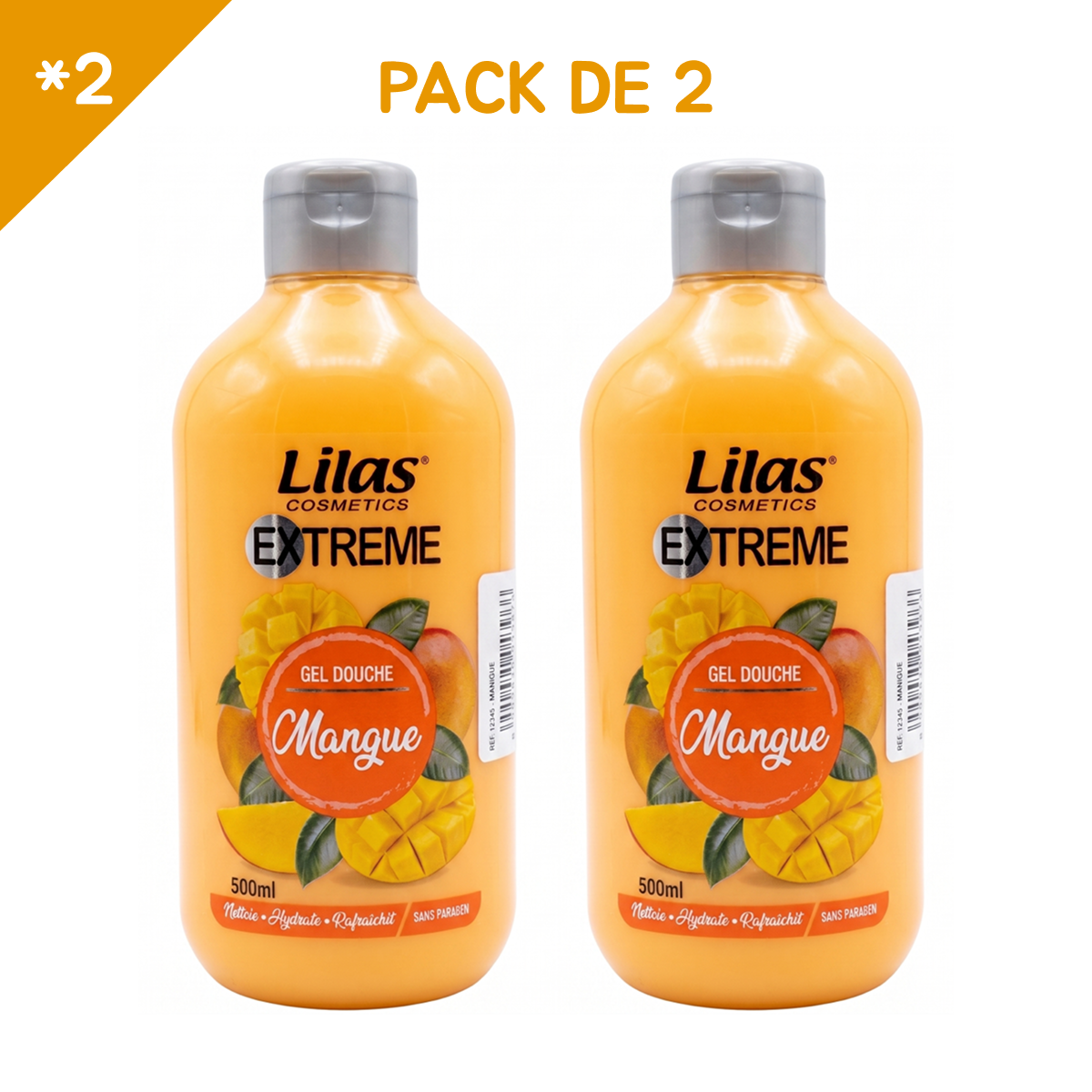 Lilas - Mangue - Gel Douche Extreme