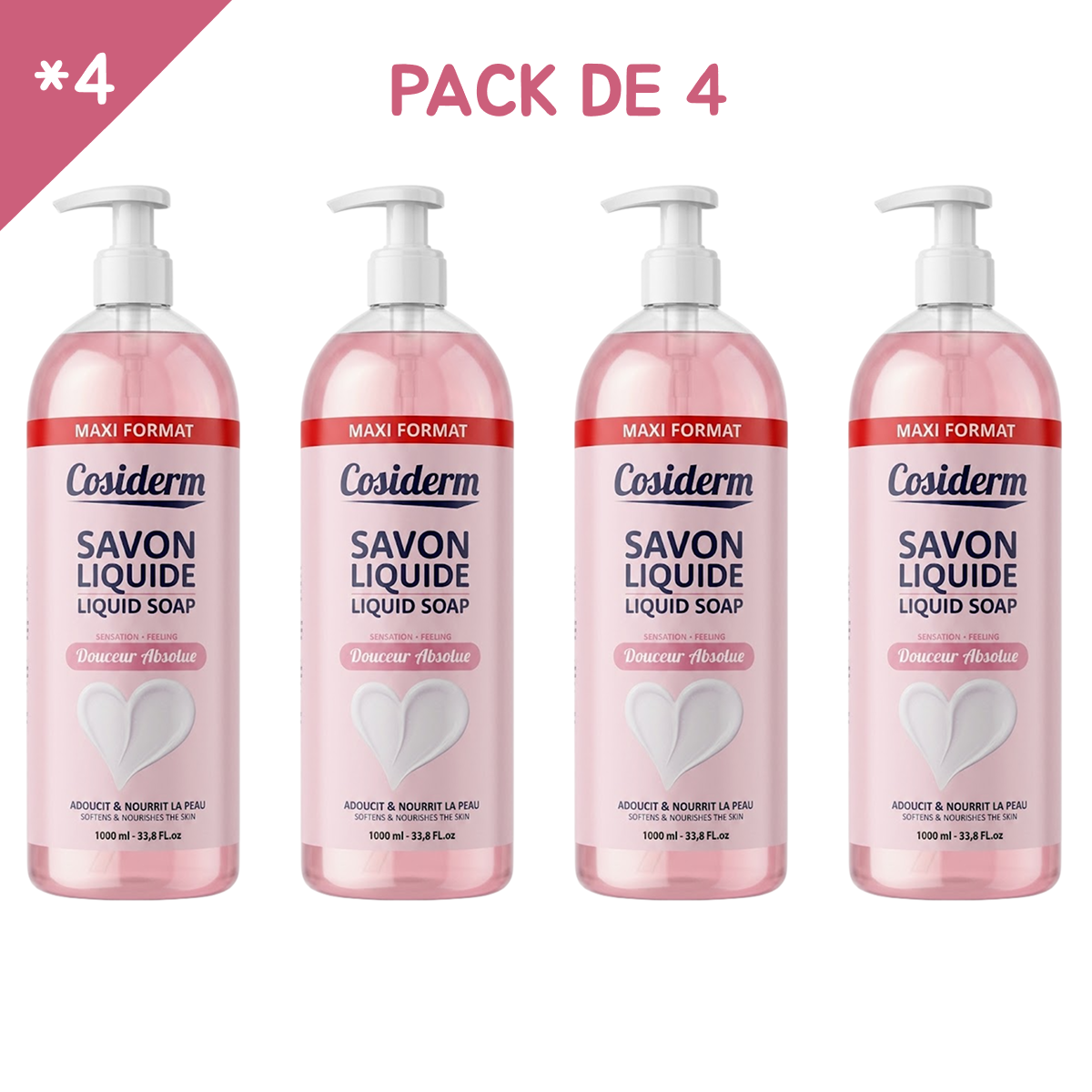Cosiderm - Douceur Absolue - Savon Liquide Maxi Format