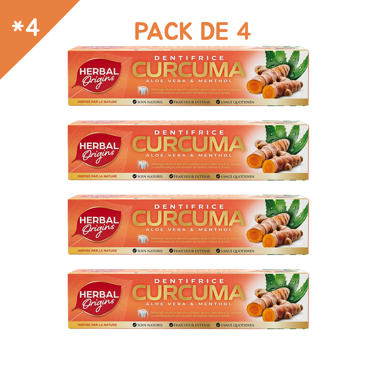 Herbal Origins - Curcuma - Dentifrice