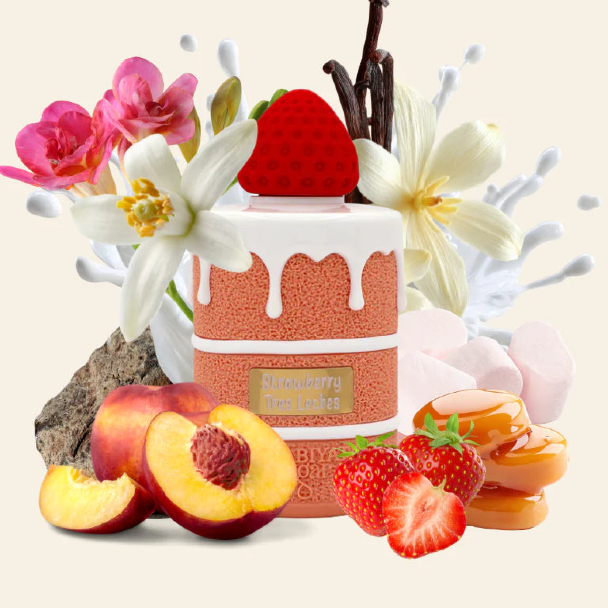 Arabiyat Sugar - Strawberry Tres Leches - Eau de Parfum pour Femme