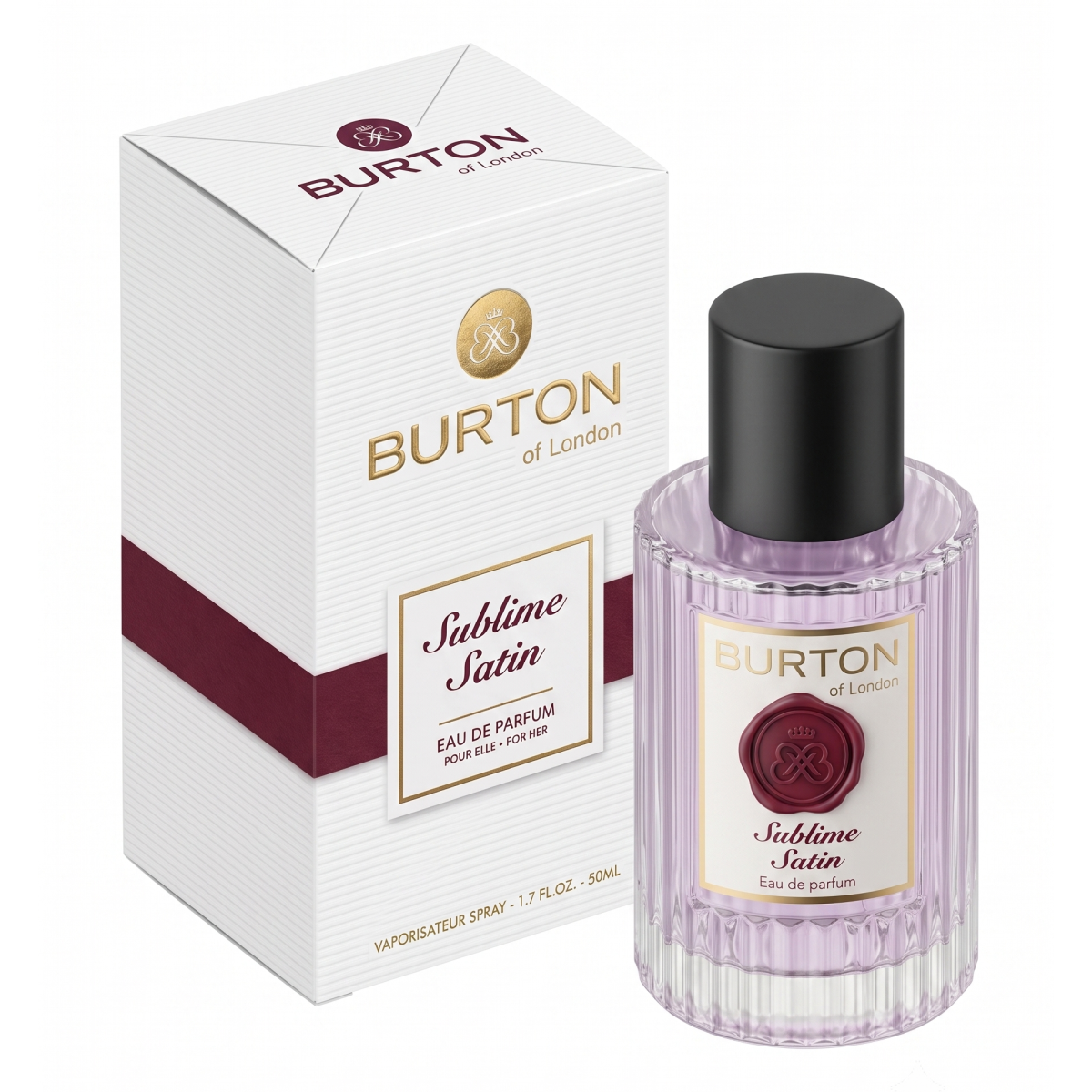 Burton of London - Sublime Satin - Eau de Parfum pour Femme