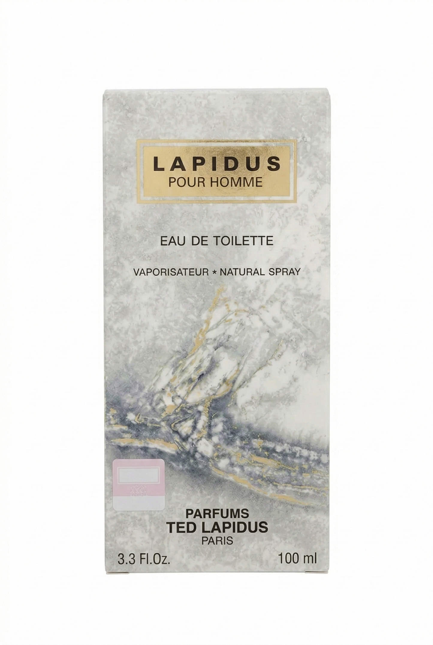 Ted Lapidus - Lapidus pour homme Gris - Eau de Toilette pour homme