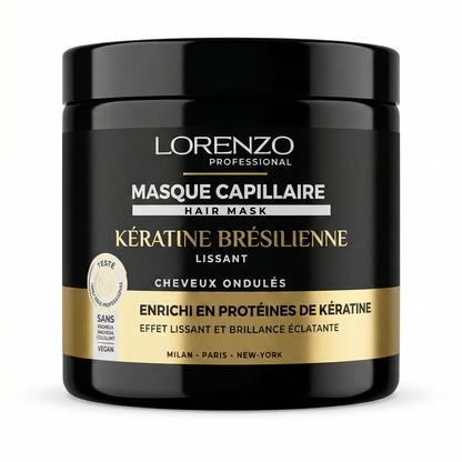 Lorenzo Professional - Masque Capillaire Keratine Bresilienne 500ml