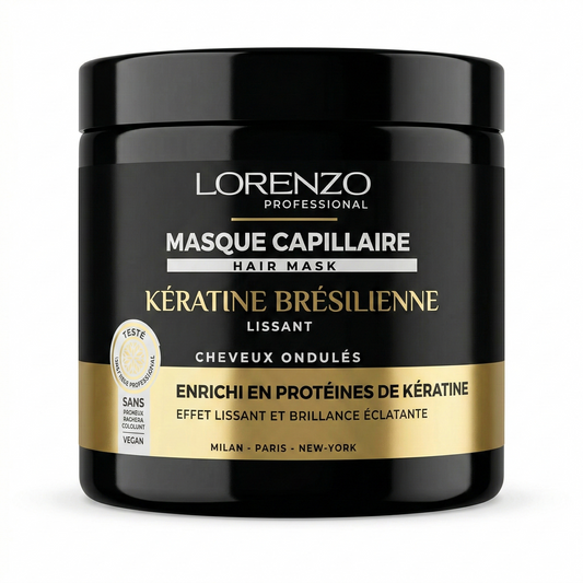 Lorenzo Professional - Masque Capillaire Keratine Bresilienne 500ml