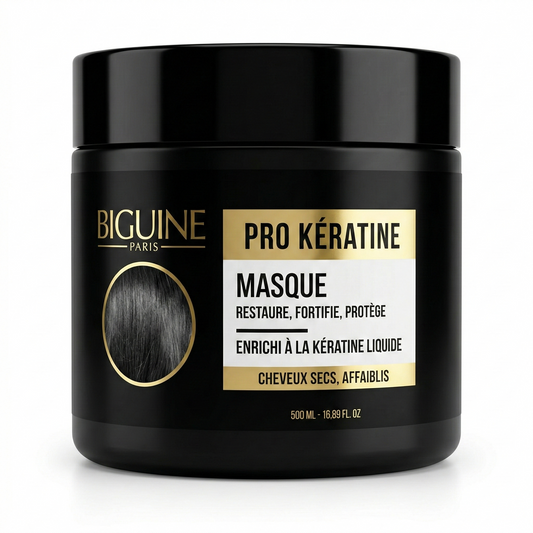 Biguine Paris - Masque Pro Kératine Cheveux Secs Affaiblis