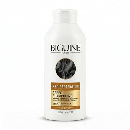 Biguine Paris - Après-Shampooing Pro Réparation Cheveux Secs et Cassants
