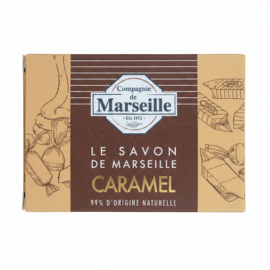 Compagnie de Marseille - Caramel - Savon de Marseille 99% d'Origine Naturelle
