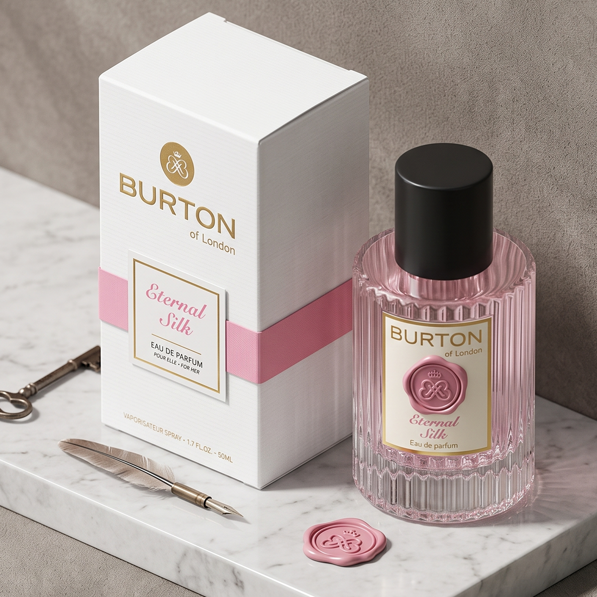 Burton of London - Eternal Silk - Eau de Parfum pour Femme