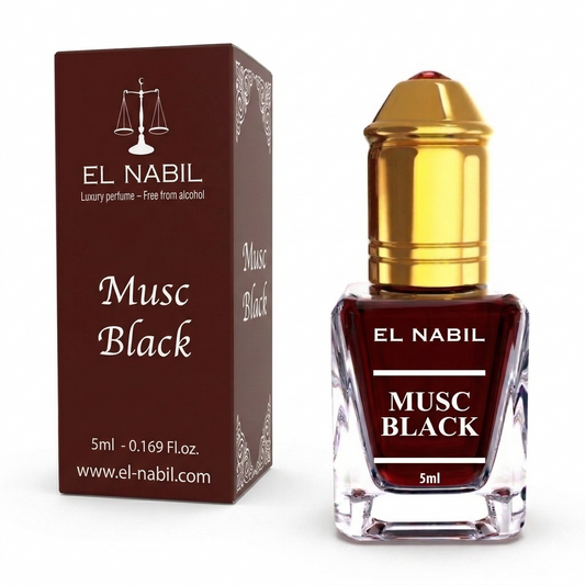 el Nabil - Musc Black - Parfum Concentré Sans Alcool