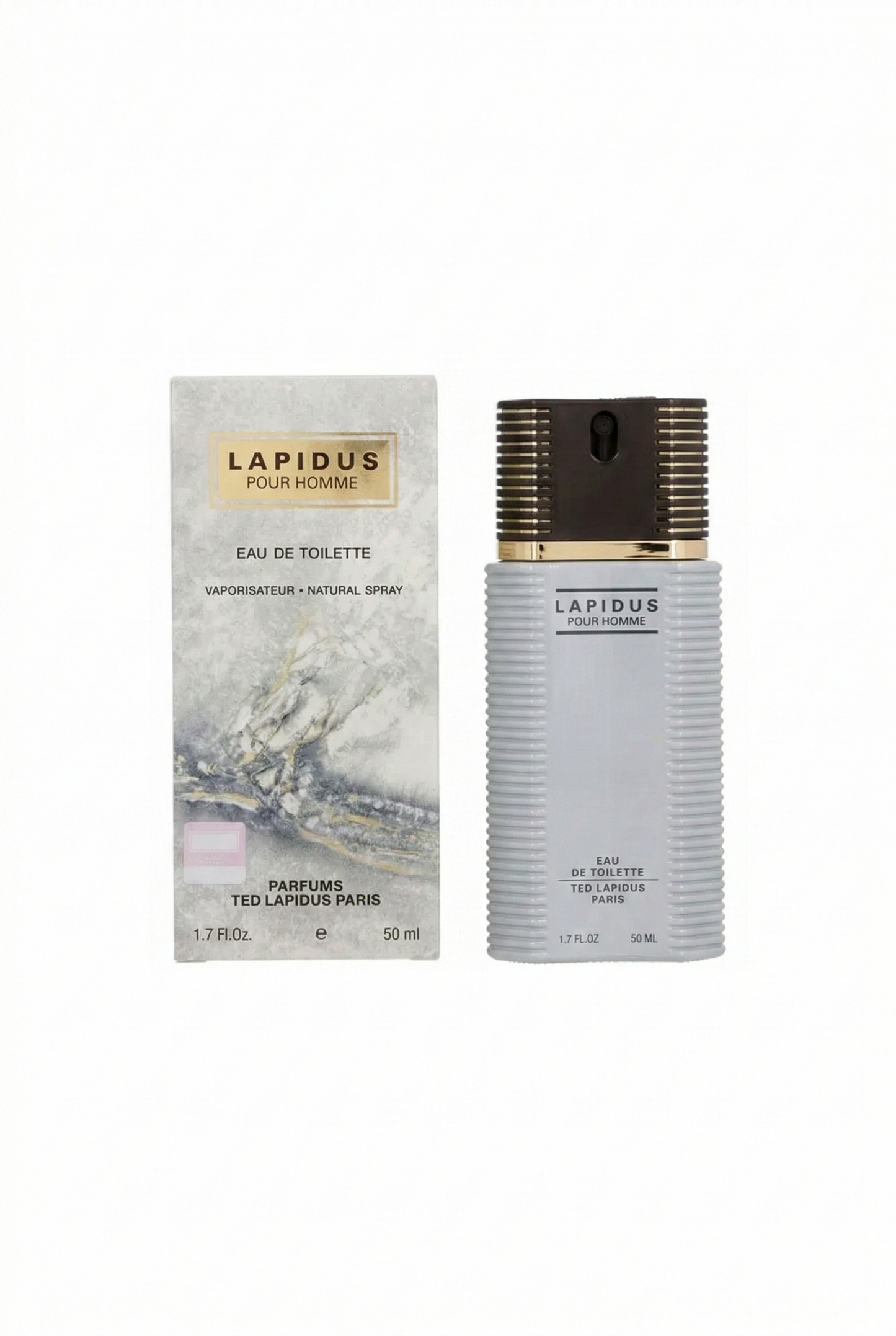 Ted Lapidus - Lapidus pour homme Gris - Eau de Toilette pour homme