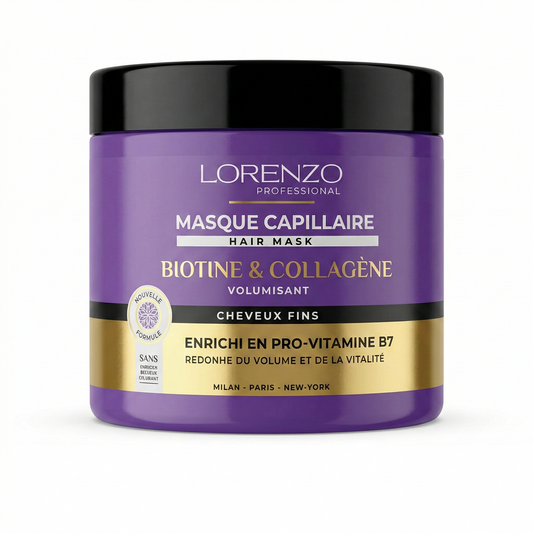 Lorenzo Professional - Masque Capillaire Botine et Collagène