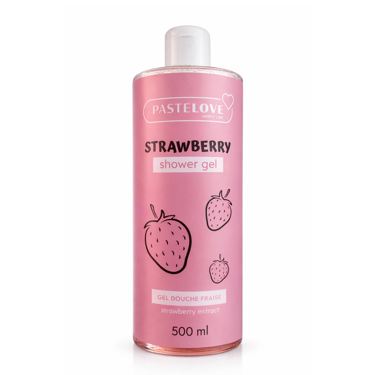 Pastelove - Strawberry - Gel douche fraise