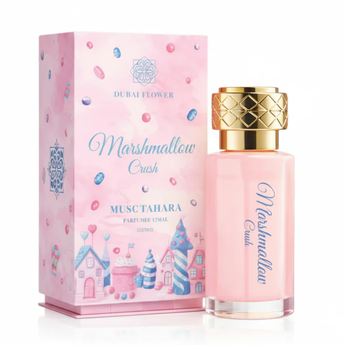 Dubaï Flower - Musc Tahara Marshmallow Crush - Concentré de Parfum Mixte