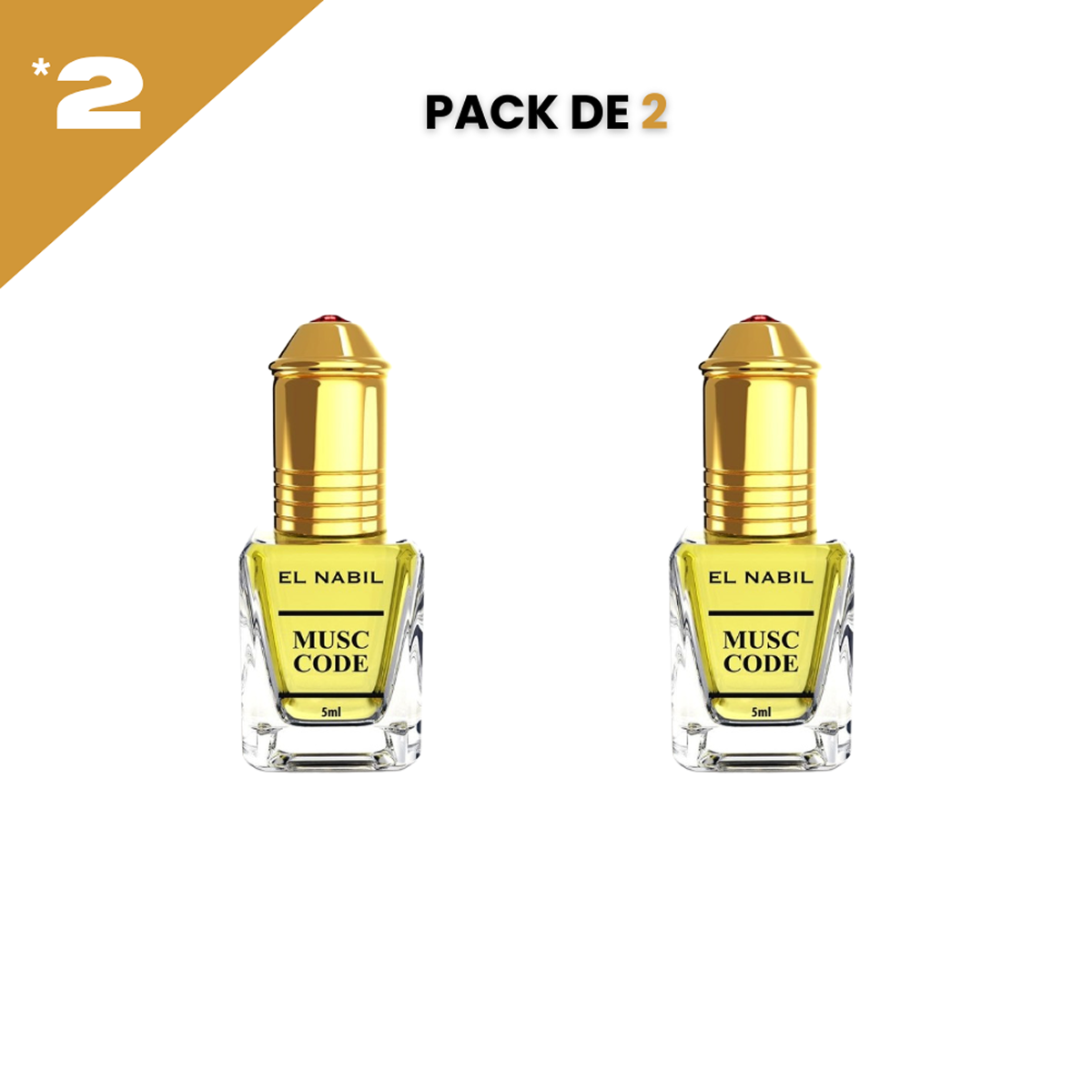 el Nabil - Musc Code - Parfum Concentré Sans Alcool
