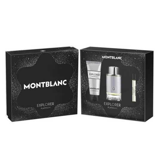 Montblanc - Explorer Platinium pour homme EDP 100ml + Edp 7.5ml