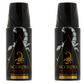 Scorpio - Noir Absolu - Deodorant pour homme
