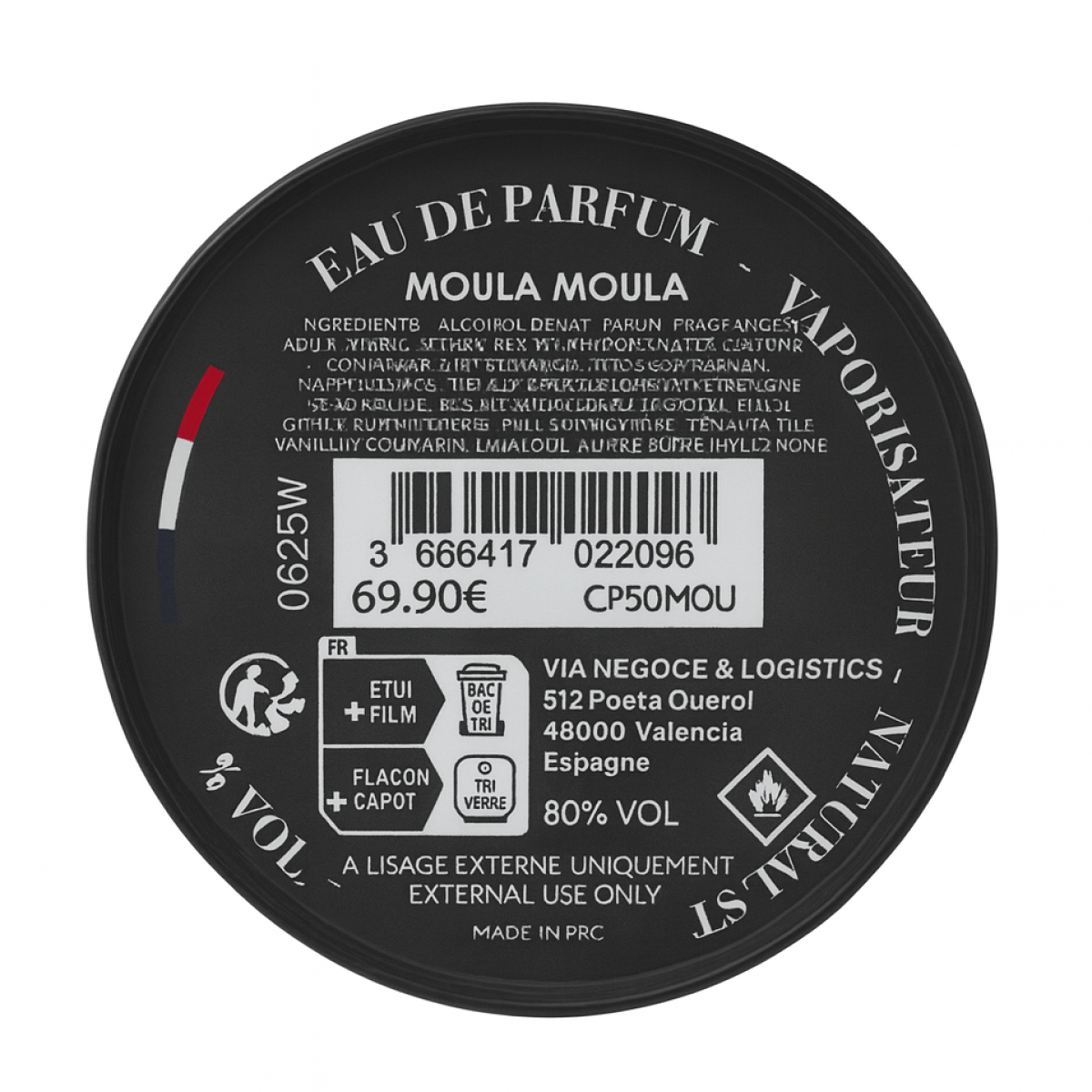 Collection Privée - Moula Moula - Eau de parfum mixte